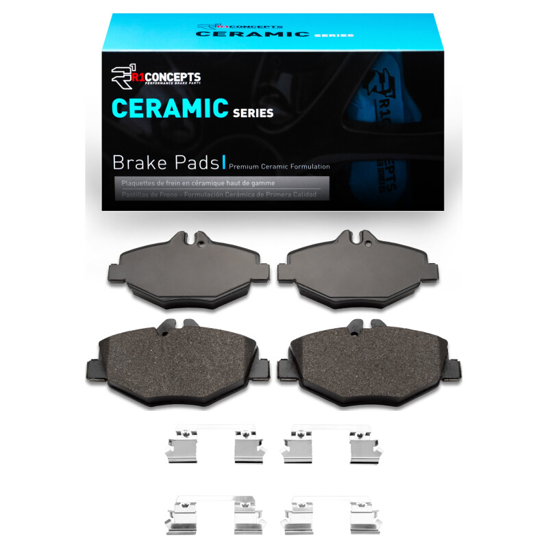 Mercedes-Benz E350 Brake Pads - Front - R1 Concepts - Ceramic - `03-`09 Mercedes-Benz E350 Brake Pads - Front - R1 Concepts - Ceramic - `03-`09